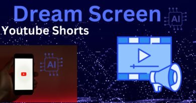 ai news, dream screen youtube short background creator