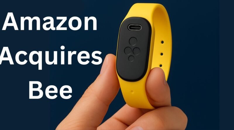 Amazon accuires BEE AI wearable