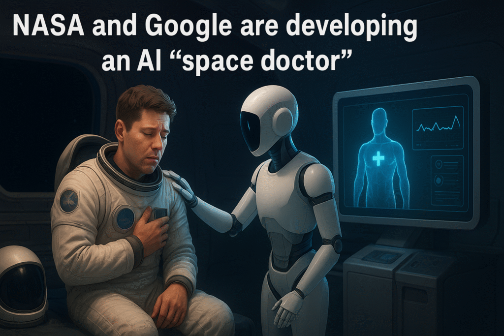 NASA and Google are developing an AI “space doctor