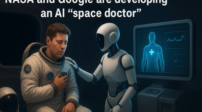 NASA and Google are developing an AI “space doctor