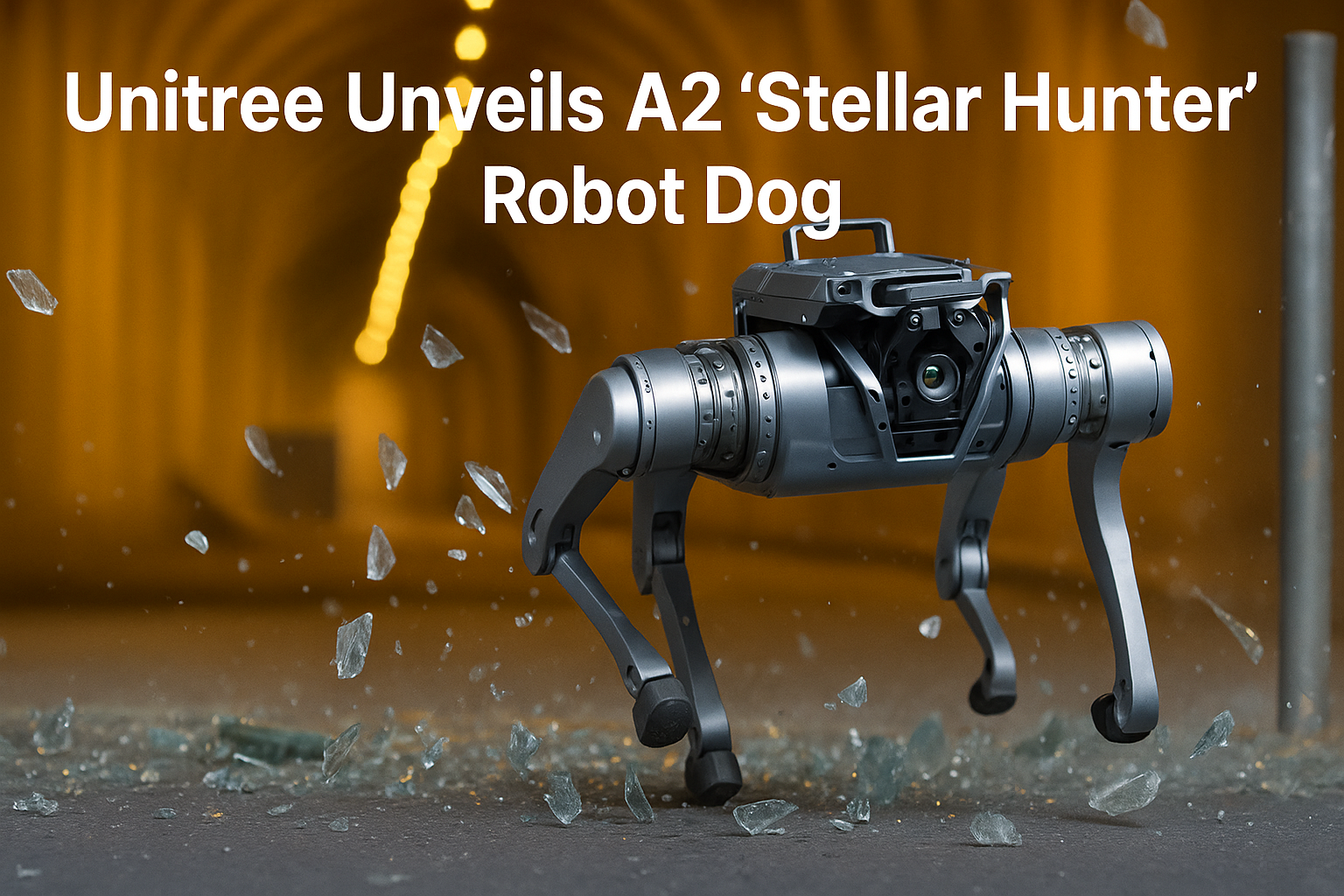 Unitree Unveils A2 “Stellar Hunter” Robot Dog