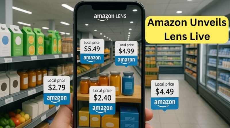 Amazon Unveils Lens Live to Transform Real-World Shopping
