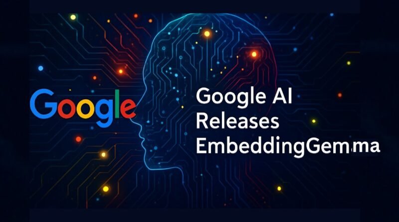 Google AI Unveils EmbeddingGemma