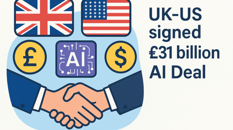UK and US signed £31 billion Tech Deal