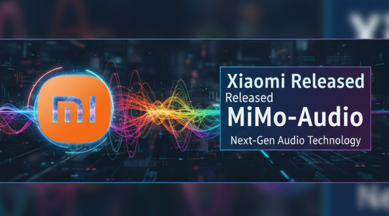 Xiaomi Launches MiMo-Audio