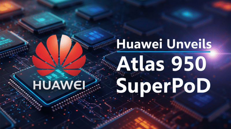 Huawei Unveils Atlas 950 SuperPoD