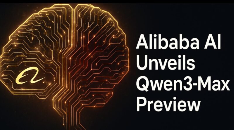 Alibaba AI Unveils Qwen3-Max Preview